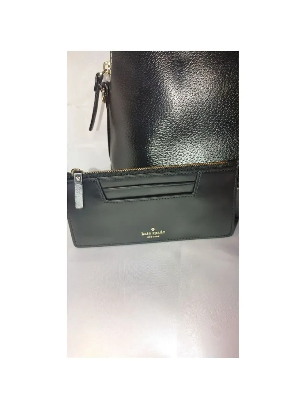 Kate Spade NY Crossbody Satchel Wallet & Card Holder 3-piece Set